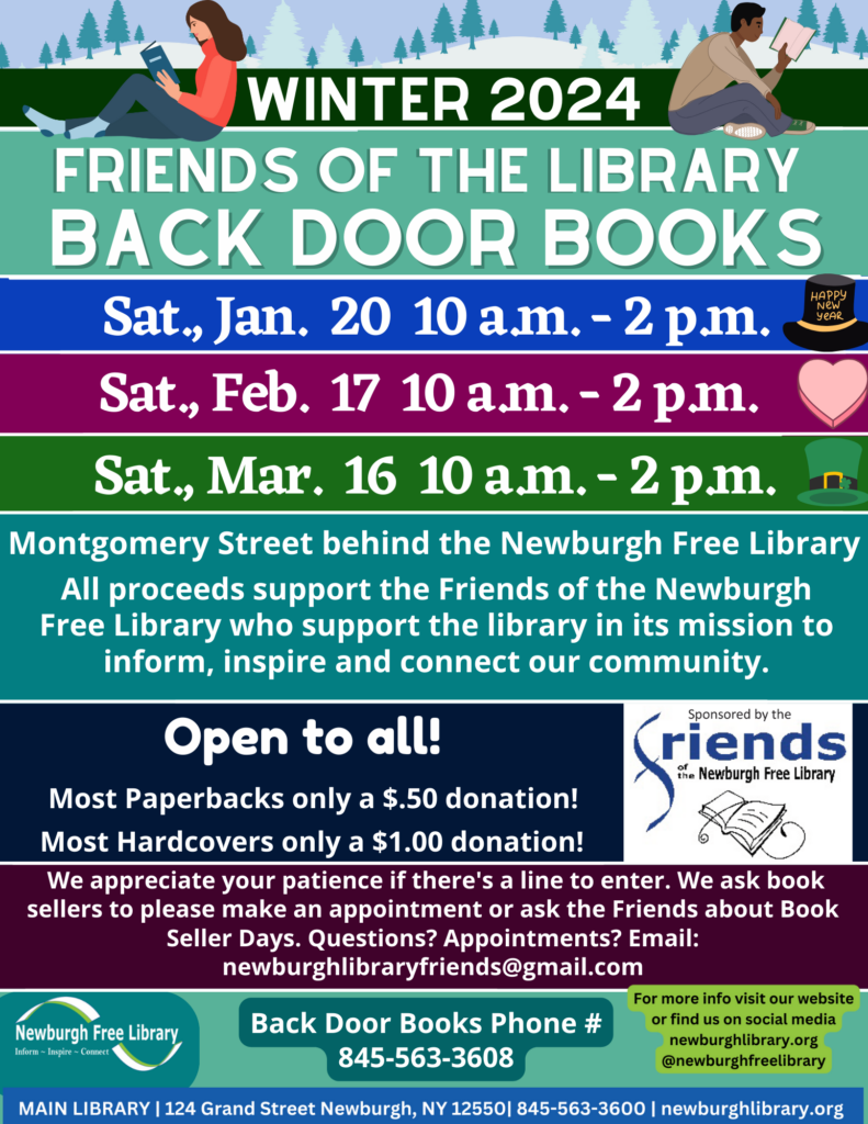 Friends Of The Library - Newburgh Free Library Friends Of The Library - Newburgh Free Library